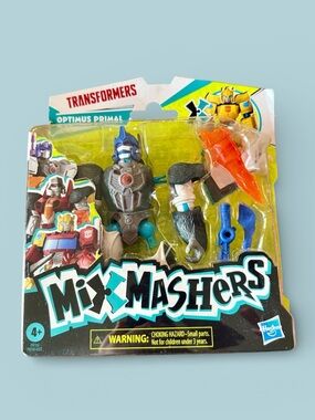 MixMashers Transformers Optimus Primal Toy Mix and Match Action Figure Ages 4+